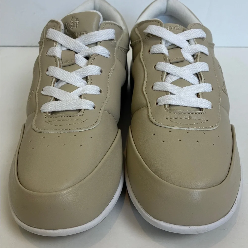 Propet Washable Walker Women's Beige Leather Shoes W3840 US Size 7.5 Comfort
